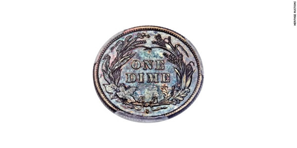 一枚PCGS評(píng)級(jí)1894年硬幣&nbsp;拍出了200萬(wàn)美元天價(jià)